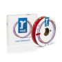 3D Printer Filament REAL PLA Tough 1.75mm Spool of 0.5Kg Red (NLPLATRED500MM175)