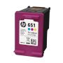 Μελάνι HP 651 Color - 300 σελ. (C2P11AE)