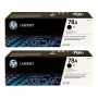 Toner HP 78A Dual Pack Black - 2 x 2.100 σελ. (CE278AD)
