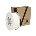 3D Printer Filament Verbatim PETG 1.75mm Spool of 1Kg White (55050)