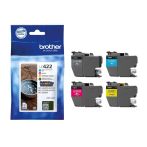 Μελάνια BROTHER LC-422VAL Πακέτο 4 Μελανιών Multipack Black/Cyan/Magenta/Yellow