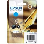 Μελάνι EPSON T162240 Cyan Γνήσιο - 165 σελ. (C13T16224012)