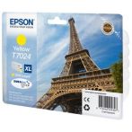 Μελάνι EPSON T702440XL Yellow Γνήσιο - 2.000 σελ. (C13T70244010)