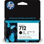 HP 712 38-ml Black DesignJet Ink Cartridge