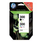 Μελάνι HP 300 Black + 300 Color   B:200Pgs \ C:165Pgs  (CN637EE)