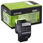 Toner LEXMARK 70C20K0 Black - 1.000 σελ.