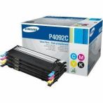 Toner SAMSUNG-HP CLT-P4092C - 4 Colors (1 Black, 1 Cyan, 1 Magenta, 1 Yellow) - SU392A