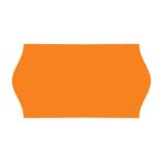 Κιβώτιο 50 ρολών ετικετών 22x12 πορτοκαλί φωσφοριζέ - 1000 ετικέτες ανά ρολό