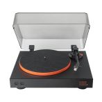 Πικάπ JBL Spinner BT, Bluetooth Turntable - Black and Orange (JBLSPINNERBTBLKEU)