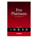 Φωτογραφικό Χαρτί CANON A3 Pro Platinum Glossy 300g/m² 20 Φύλλα (2768B017)